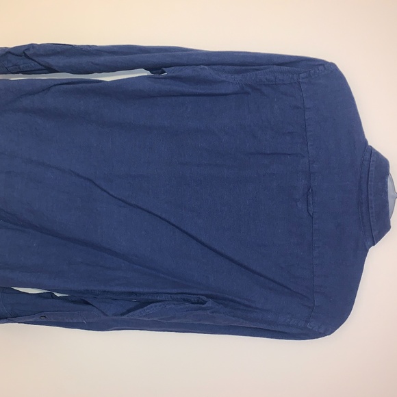 BANANA REPUBLIC "LINEN STANDARD FIT" BUTTON DOWN - Picture 2 of 3